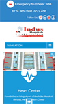 Mobile Screenshot of indushospital.com