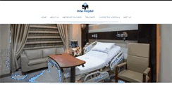 Desktop Screenshot of indushospital.org